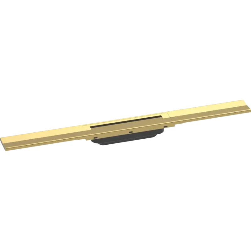 Sale Hansgrohe RainDrain Flex Fertigset Duschrinne kürzbar 70cm Polished Gold Optic