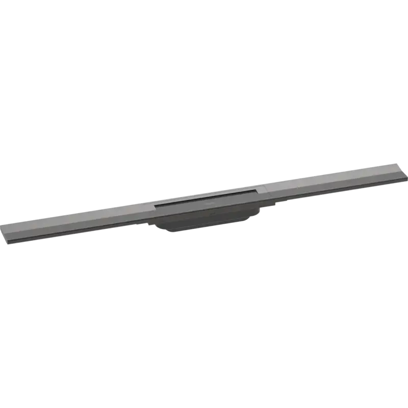 Hansgrohe RainDrain Flex Fertigset Duschrinne kürzbar 80cm Brushed Black Chrome Markenprodukt