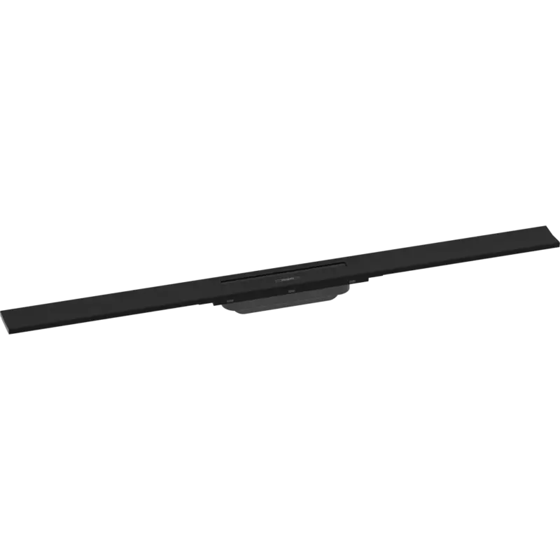 Sale Hansgrohe RainDrain Flex Fertigset Duschrinne kürzbar 90cm Schwarz Matt