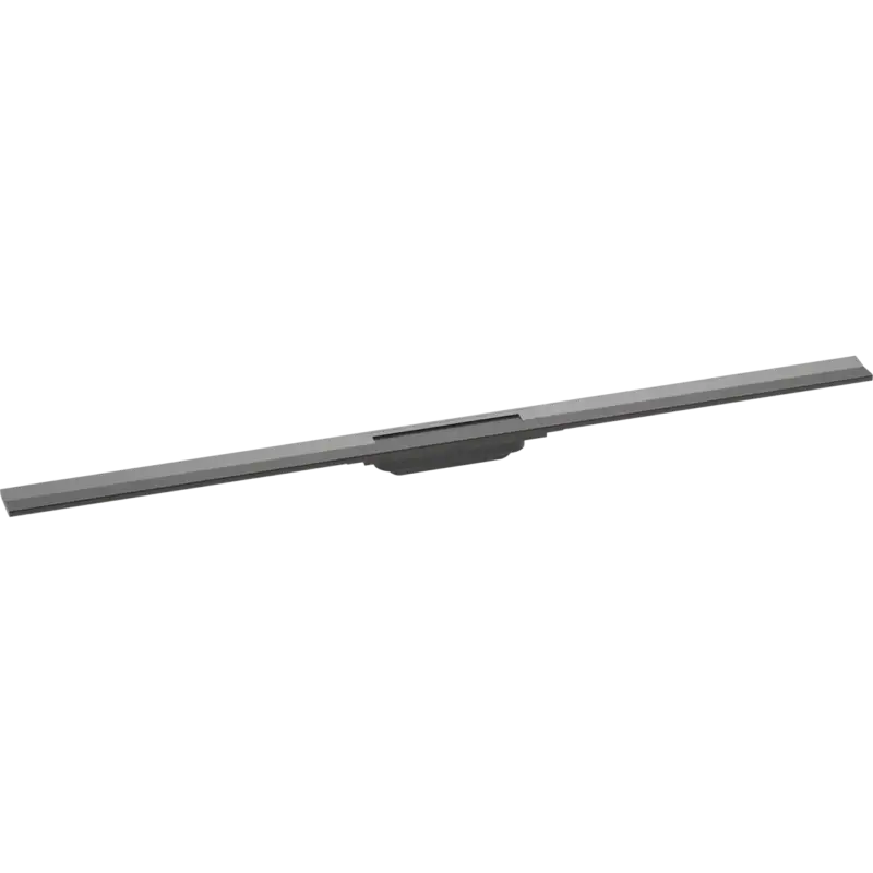 Sofort Bestellen Hansgrohe RainDrain Flex Fertigset Duschrinne kürzbar 120cm Brushed Black Chrome
