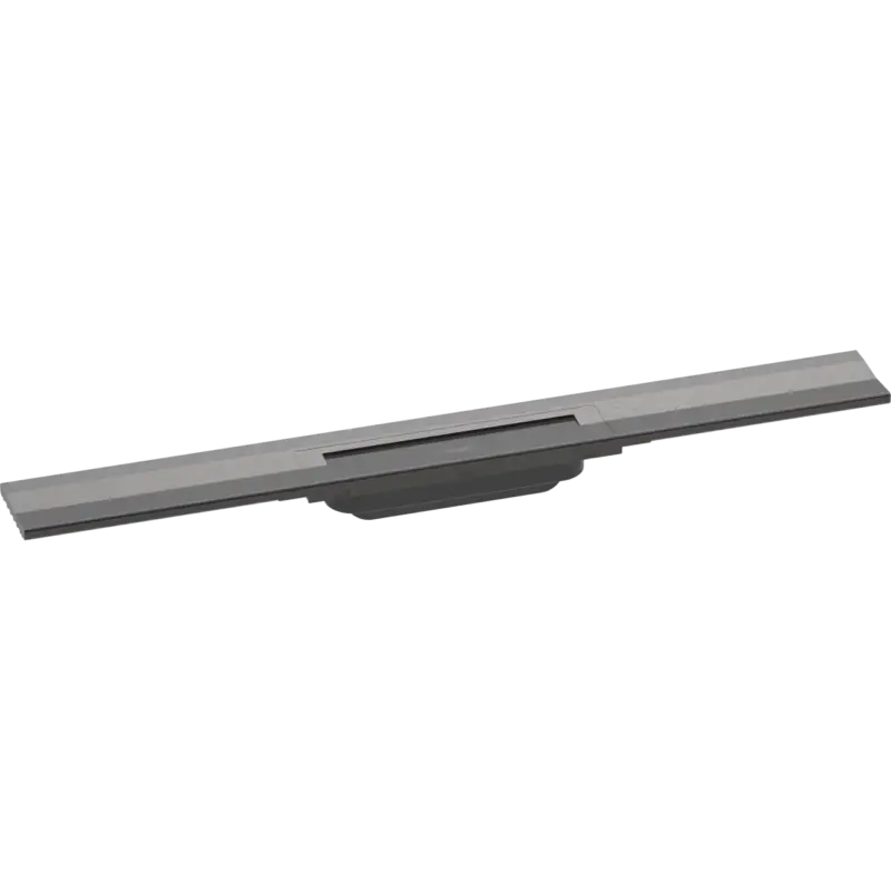 Sonderaktion Hansgrohe RainDrain Flex Fertigset Duschrinne kürzbar 70cm Brushed Black Chrome