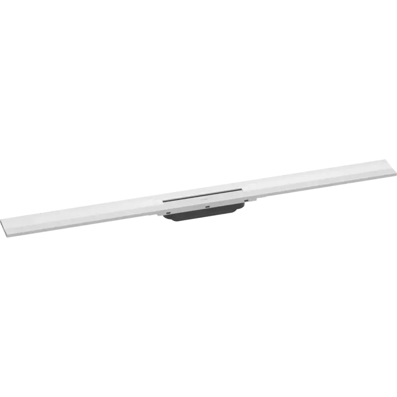 Hansgrohe RainDrain Flex Fertigset Duschrinne kürzbar 100cm Weiß Matt Rabatt
