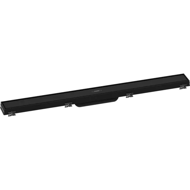 Begrenztes Angebot Hansgrohe RainDrain Match Fertigset Duschrinne 80cm Schwarz Matt