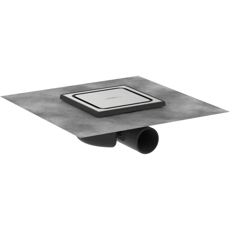 Finale Aktion Hansgrohe RainDrain Spot Duschrinne 15cm RSV Look