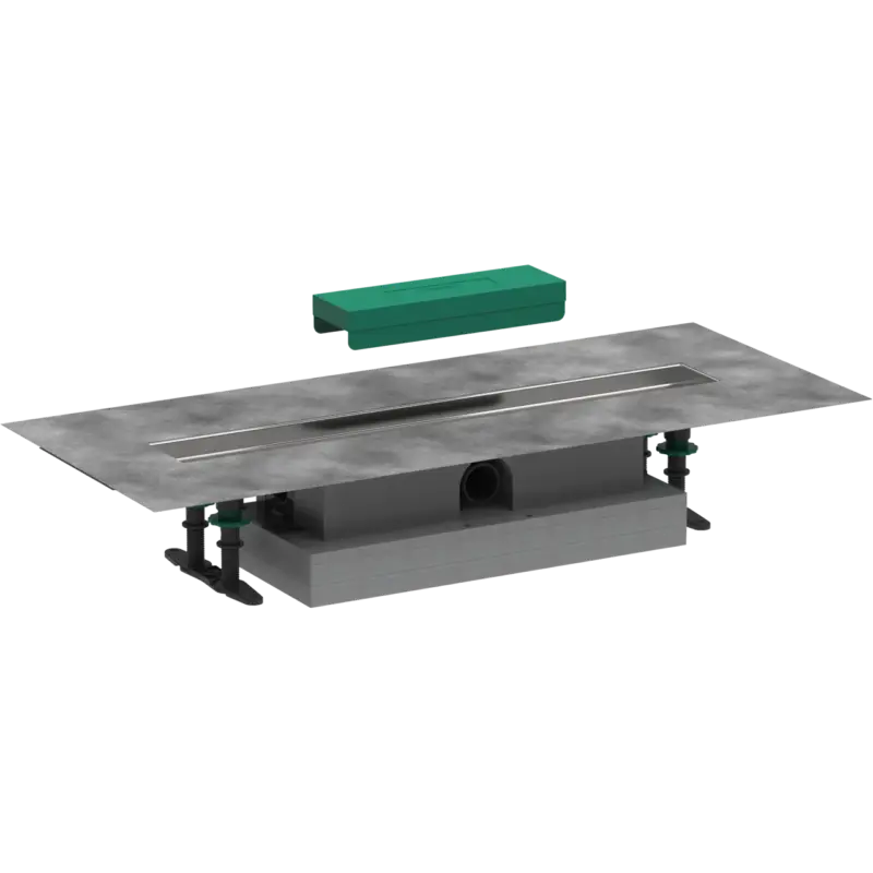 Direktkauf Hansgrohe uBox Flat Installationset für Duschrinne 60cm Für Raindrain Match ou Rock