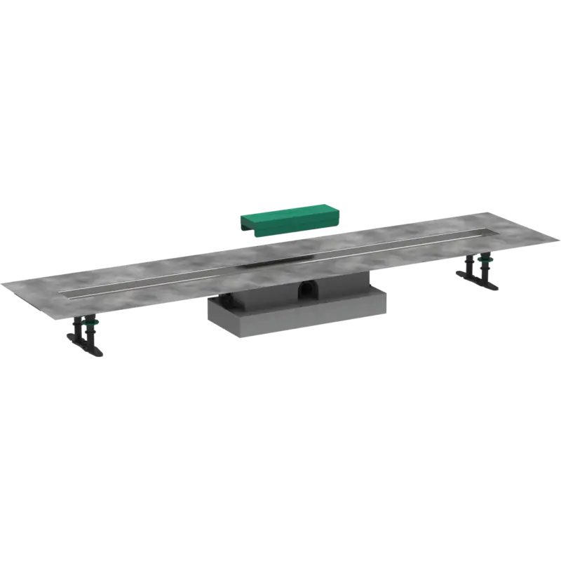 Jetzt Bestellen Hansgrohe uBox Flat Installationset für Duschrinne 120cm Für Raindrain Match ou Rock