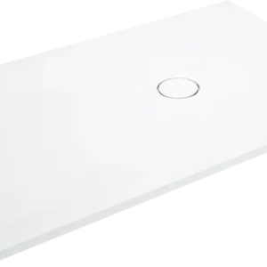Angebot Balmani Lago Duschwanne: 140 x 90 cm, Solid Surface, Weiß matt