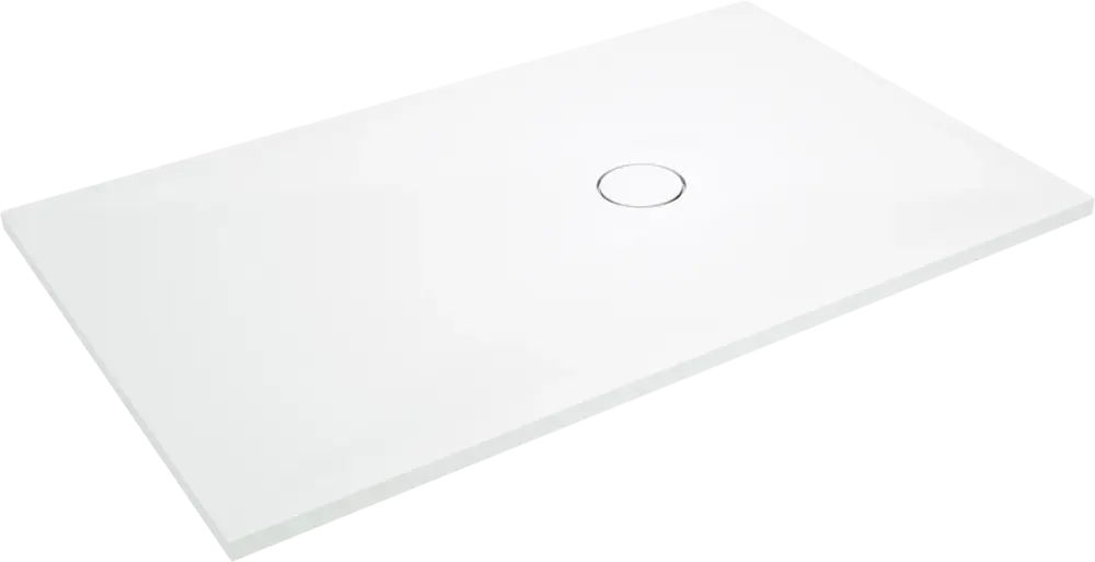 Angebot Balmani Lago Duschwanne: 140 x 90 cm, Solid Surface, Weiß matt