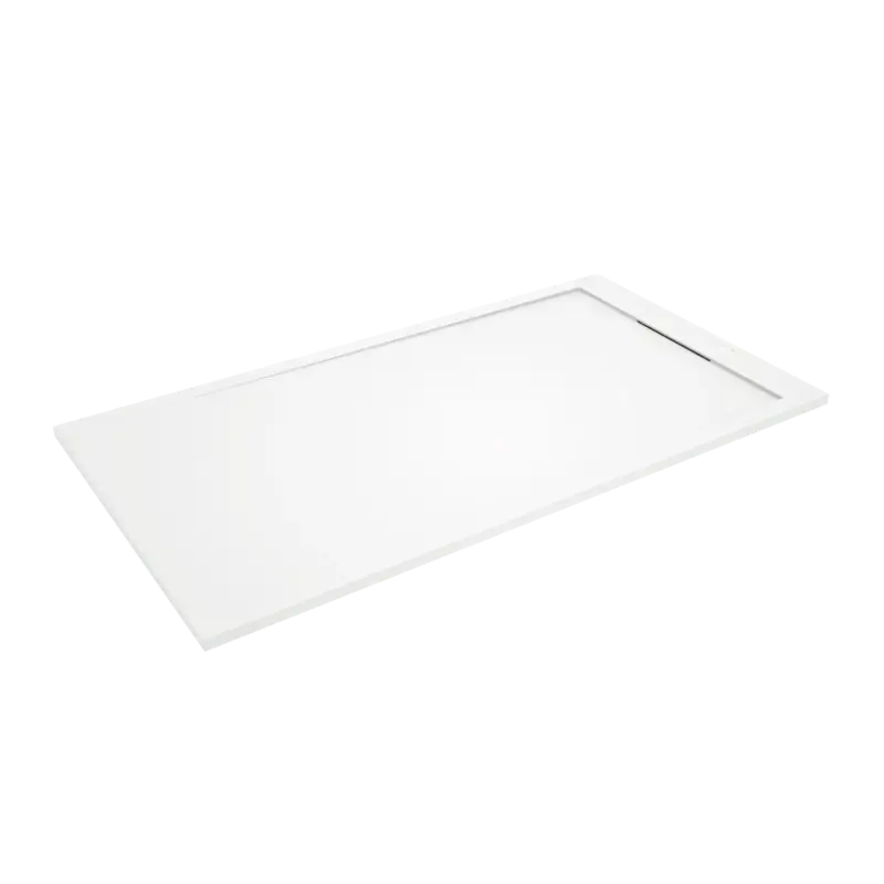 Balmani Andes Duschwanne: 160 x 90 cm, Solid Surface, Weiß matt Billig
