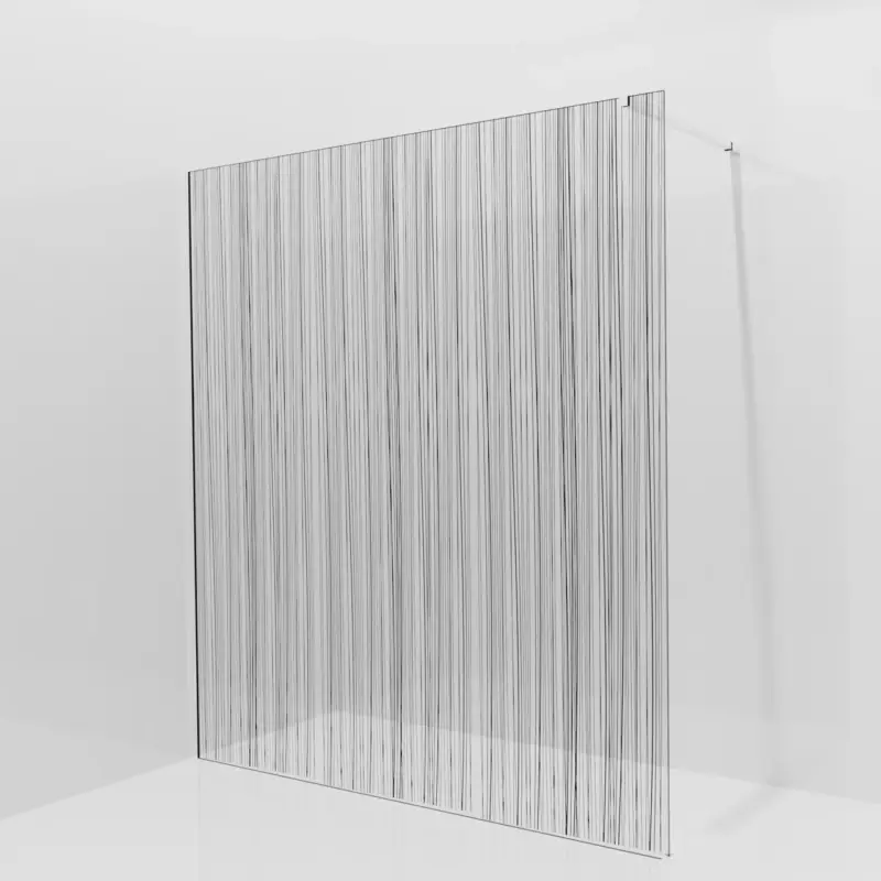 Online Kaufen Balmani Modular Walk-In Dusche: 180 x 200 cm, Mikado, inklusive Coating, Profil Chrom glänzend