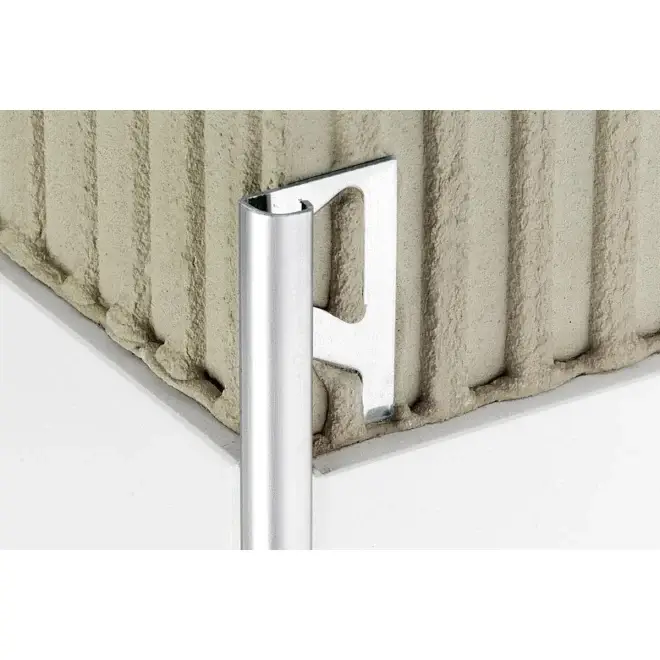 Schlüter Rondec-E-Schienen, edelstahl, Rondec-E-Schienen RO125E/100 Neue Ware