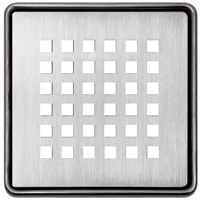 Schlüter KERDI-DRAIN-BASE Rost-Set Design 3 Edelstahl gebürstet KDR10ED3GV Sichere Zahlung