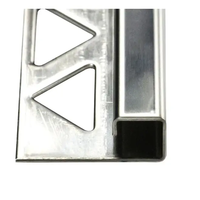 PrimeCollection, Fliesenschiene Quadrat 2,5m/11mm Edelstahl FEQS110 Highlight