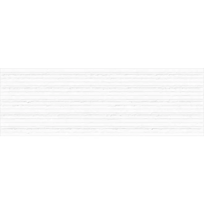 Neuheit Keraben Mood Wandfliese Strata Blanco 30x90 cm