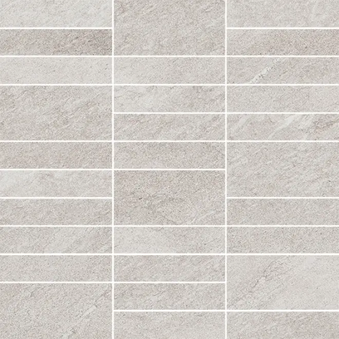 Saisonangebot Keraben Boreal Mosaik Jenga White 30x30 cm - matt