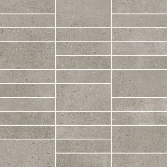 Saisonangebot Keraben Boreal Mosaik Jenga Grey 30x30 cm - matt
