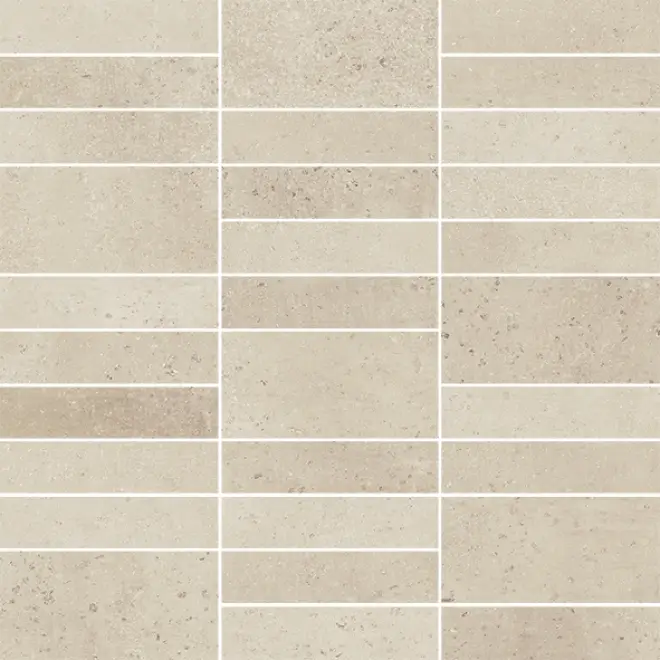 Ausverkauf Keraben Boreal Mosaik Jenga Beige 30x30 cm - matt