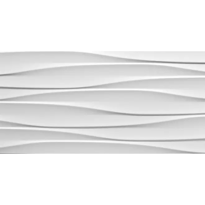 Sonderangebot Keraben Superwhite Dekor weiß Wind gloss glänzend 30x60 cm