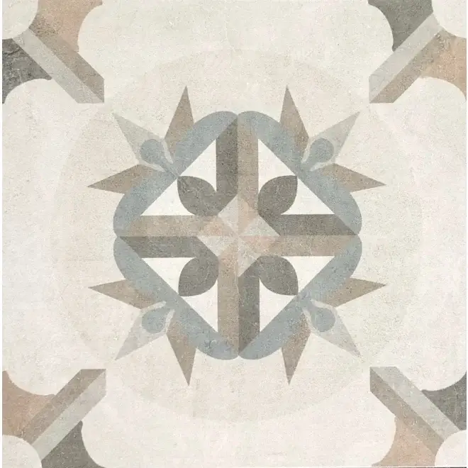 PrimeCollection Patchwork Vintage Bodenfliese und Wandfliese Dekor 01 20x20 cm Neuheit