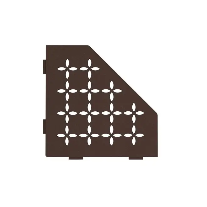 Zertifiziert Schlüter Wandablage SHELF-E Bronze 195x195 mm