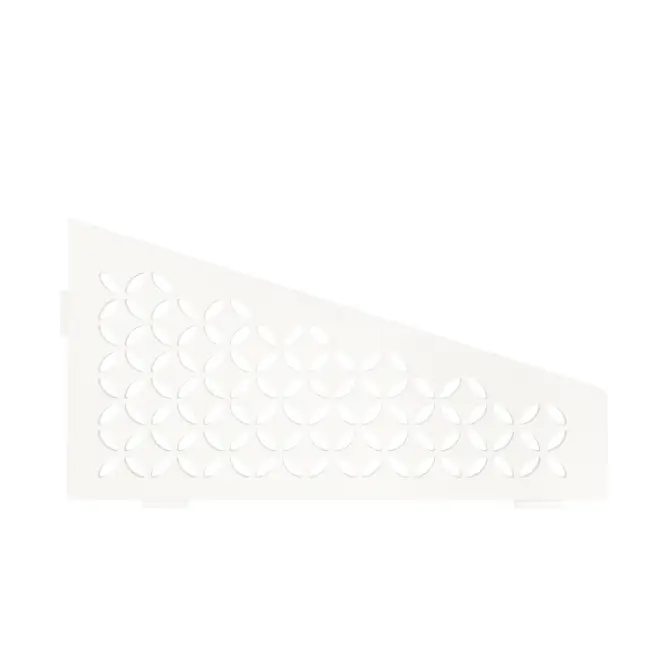 Billig Schlüter Wandablage SHELF-E Brillantweiß matt 154x295 mm