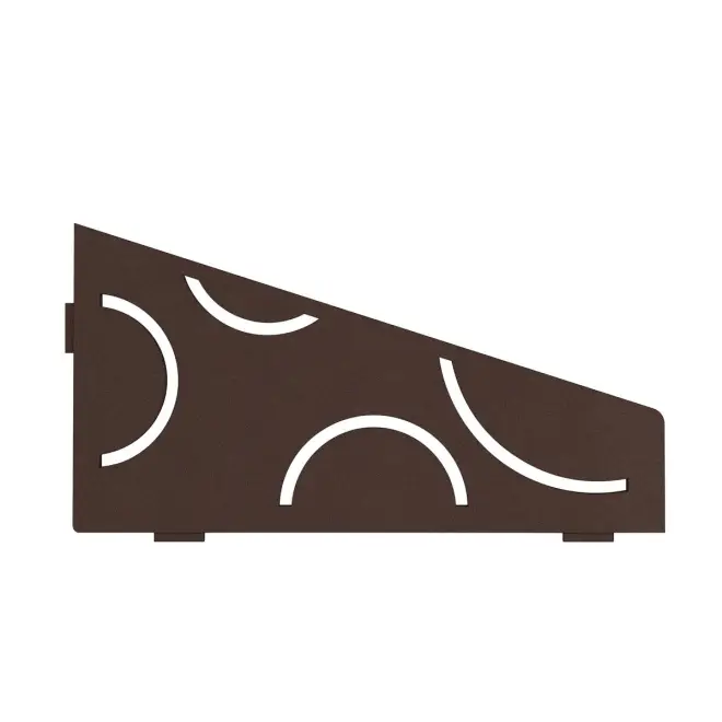 Must-Have Schlüter Wandablage SHELF-E Bronze 154x295 mm