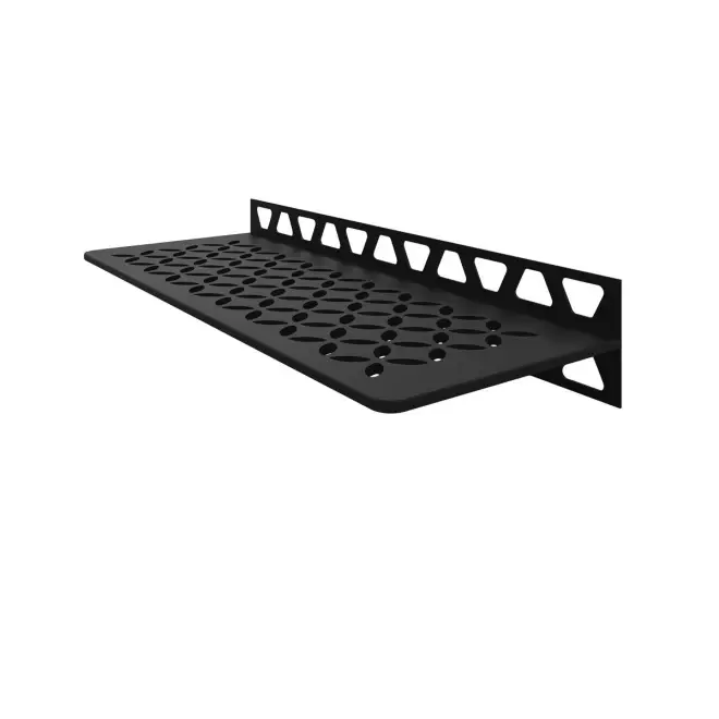 Must-Have Schlüter Wandablage SHELF-W Graphitschwarz matt 300x115 mm