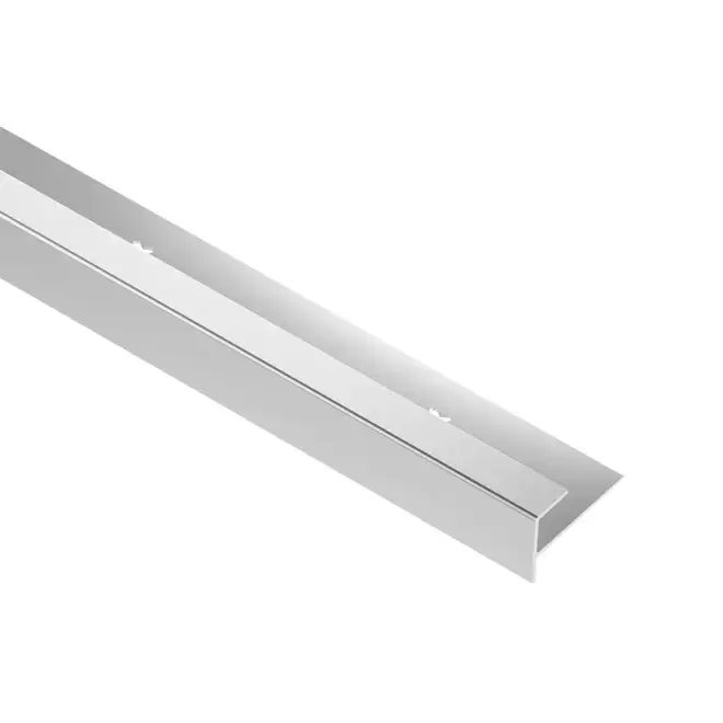 Sonderaktion Schlüter VINPRO-STEP Treppenprofil (eckig) chrom gebürstet Höhe: 5 mm