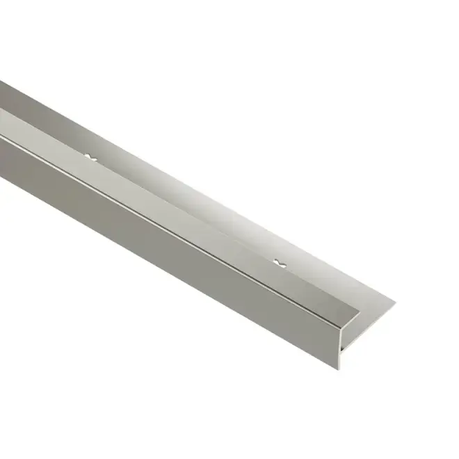 Schlüter VINPRO-STEP Treppenprofil (eckig) titan gebürstet Höhe: 3 mm Schneller Versand