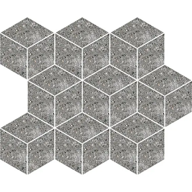 Sale Keraben Underground Mosaik Cube Graphite Natural 26x30 cm
