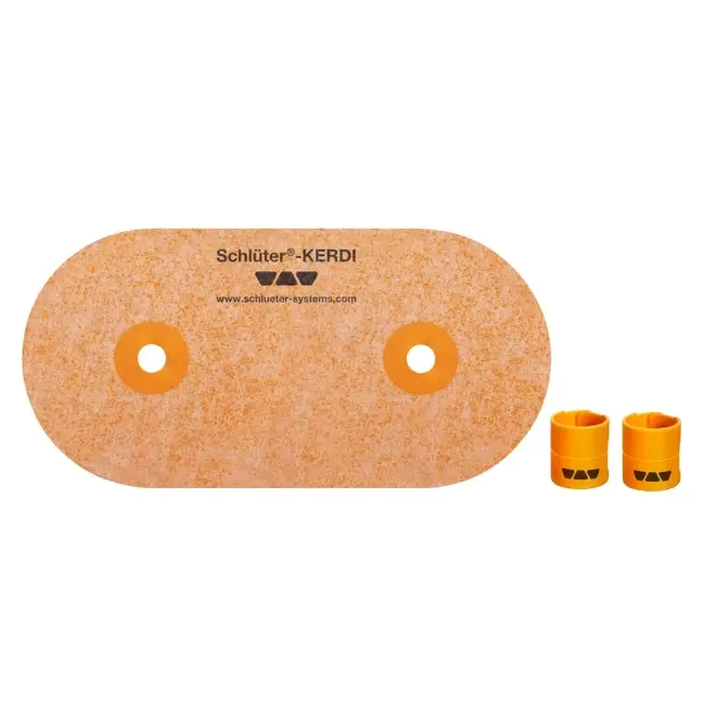 Schnäppchen Schlüter KERDI-PAS Manschette für Rohrdurchführung 2x 22-40 mm mit Kunsstoffhülse