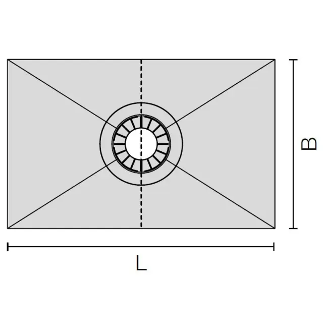 Rabatt Schlüter Gefälleboard Kerdi-Shower-T 152x96 cm