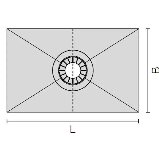 Neue Kollektion Schlüter Gefälleboard Kerdi-Shower-TT 96x81 cm