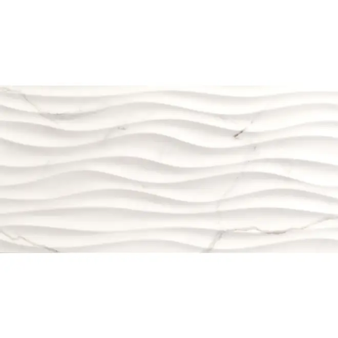 Love Tiles Precious Calacatta Matt Wanddekor Curl 35x70 cm Günstig