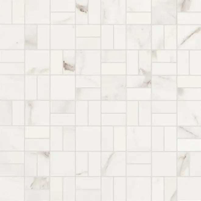 Love Tiles Precious Calacatta Mosaik Mix Matte 35x35 cm Finale Aktion