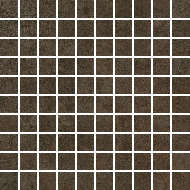 Love Tiles Metallic Carbon Mosaik Lex Matte 22x22 cm Letzte Chance