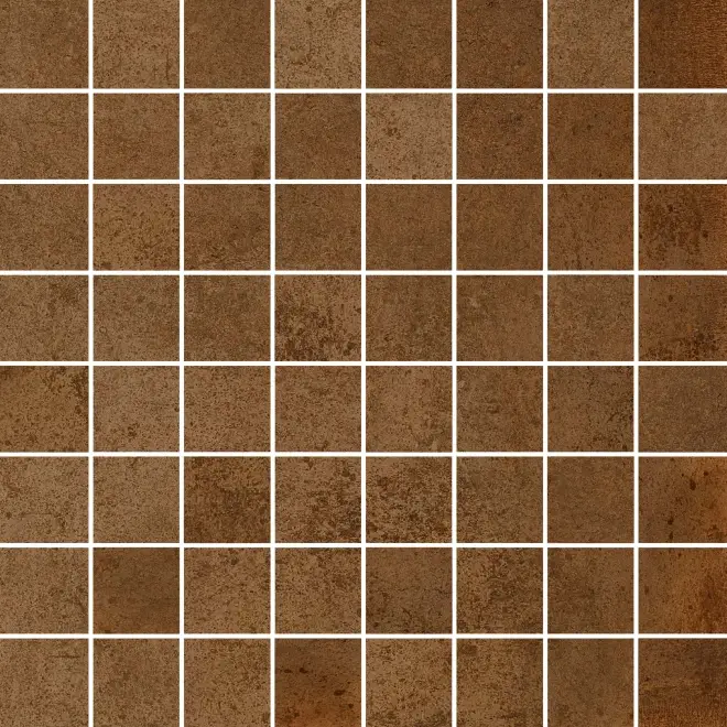Love Tiles Metallic Corten Mosaik Matte 35x35 cm Schnäppchen