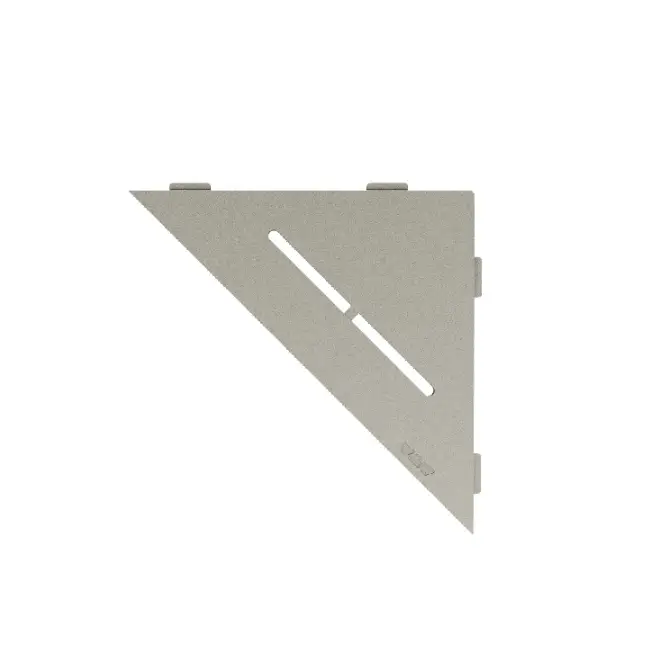 Schlüter Wandablage SHELF-E Steingrau 210x210 mm Echt