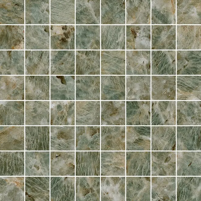 Margres Endless Amazonite Poliert Mosaik 3,5x3,5 cm Günstig
