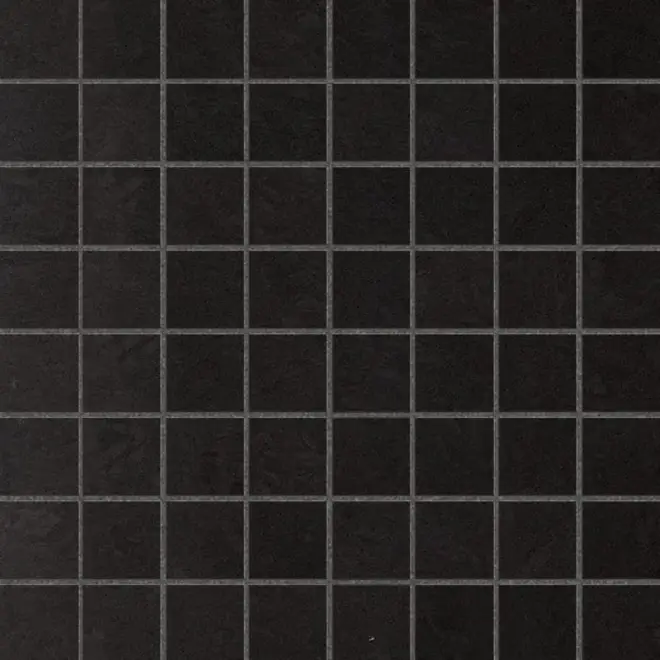 Margres Time 2.0 Black Poliert Mosaik 3,5x3,5 30x30 cm Begrenztes Angebot