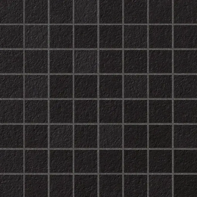 Margres Time 2.0 Black Antislip Mosaik 3,5x3,5 30x30 cm Abverkauf