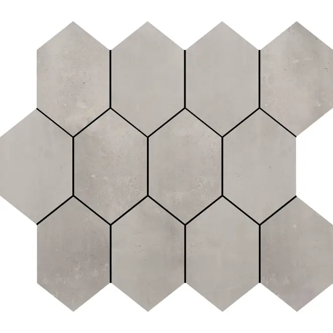 Top-Preis Margres Tool Light Grey Natural Mosaik Hexagon 24x26 cm