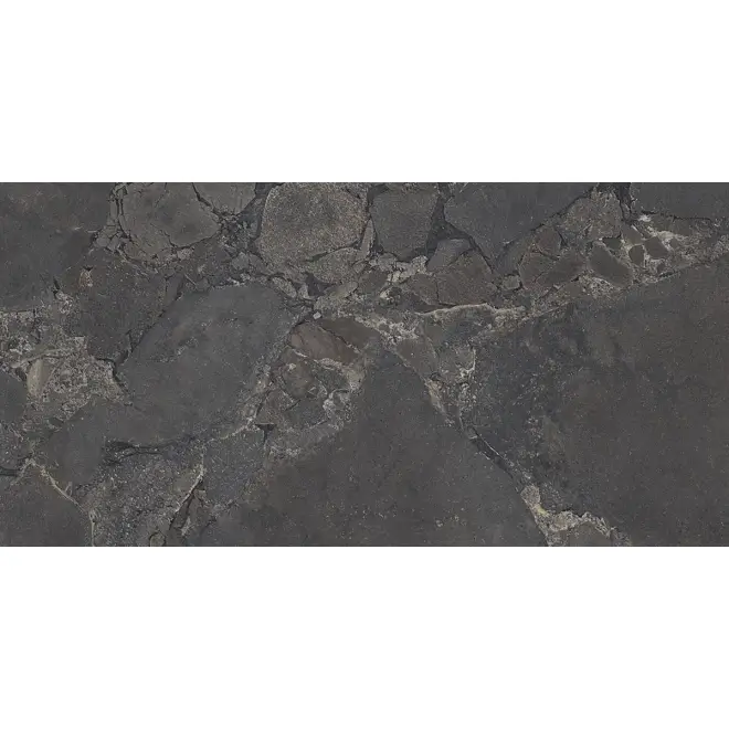 Provenza Unique Intensity Cobblestone Black Matt Boden- und Wandfliese 60x120 cm Top-Seller