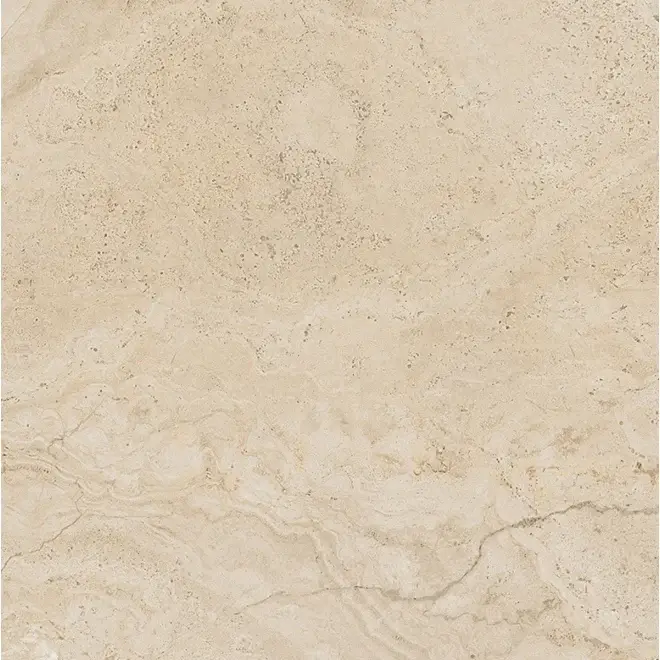 Super-Preis Provenza Unique Travertine Boden- und Wandfliese Cream Minimal matt 120x120 cm