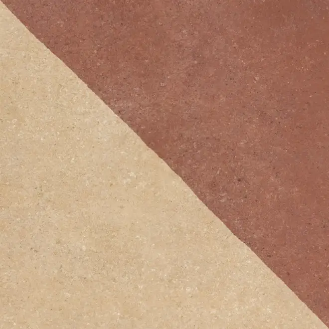 Sonderaktion Keraben Terracotta Paja-Rojo Dekor Modul 20x20 cm