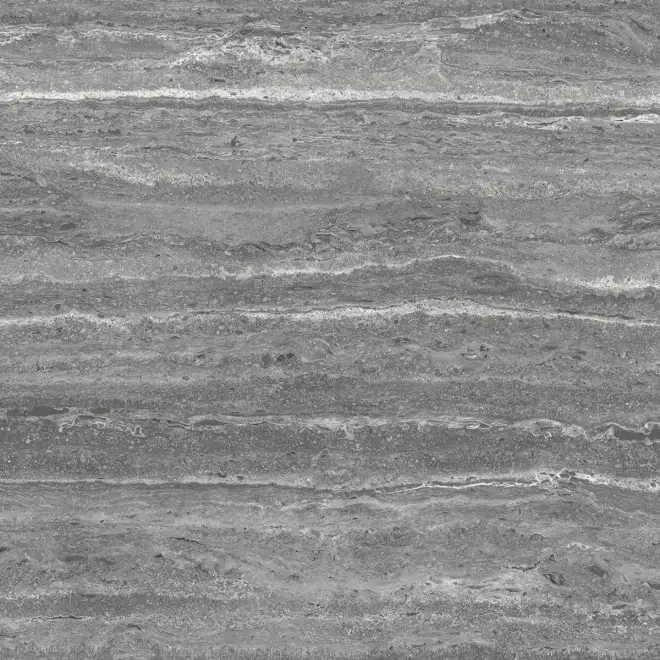 Mirage Elysian Travertini Dark gebürstet Boden- und Wandfliese 120x120 cm Direktkauf