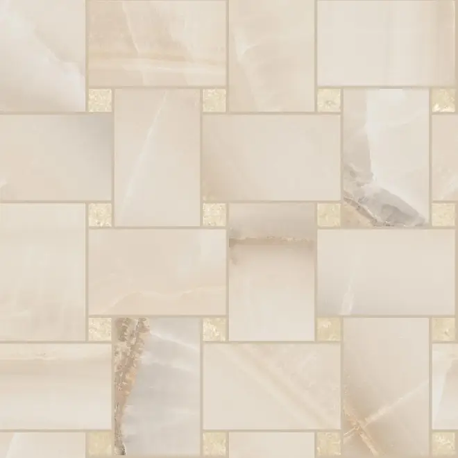 Top-Seller Sant Agostino Akoya Ivory Krystal Mosaik Maxi Rete 30x30 cm