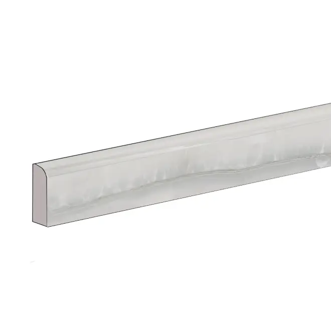 Günstig Sant Agostino Akoya Silver Naturale Sockel 7,3x60 cm