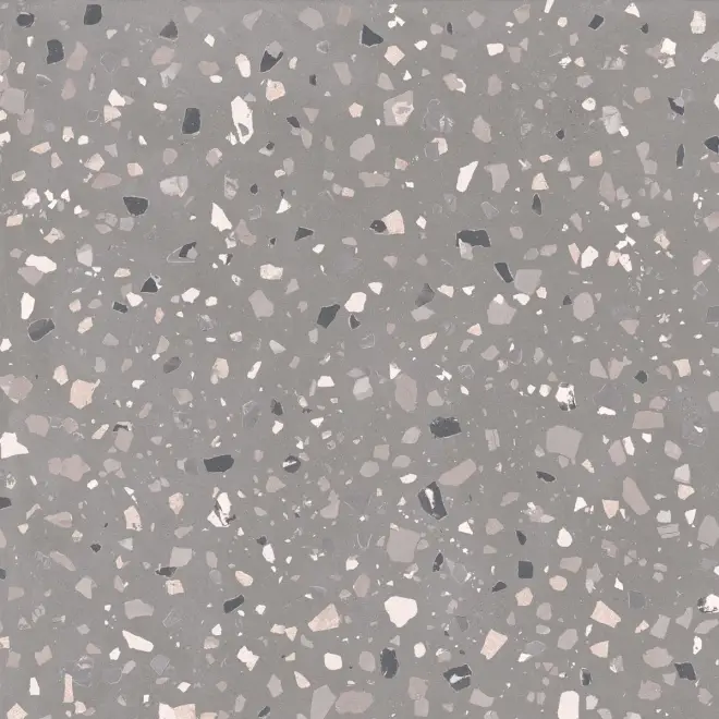 Aktuell Sant Agostino Deconcrete De-Medium Grey Naturale Boden- und Wandfliese 90x90 cm