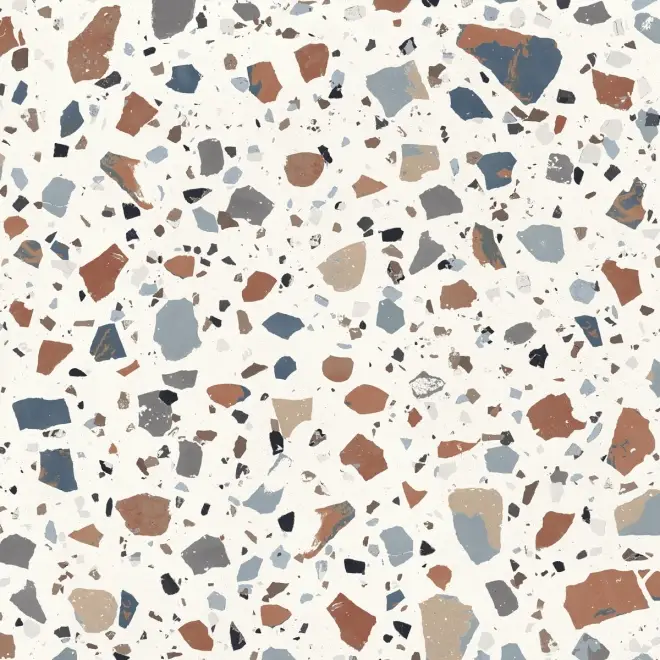 Sonderaktion Sant Agostino Deconcrete De-Maxi Deco White Naturale Boden- und Wandfliese 90x90 cm